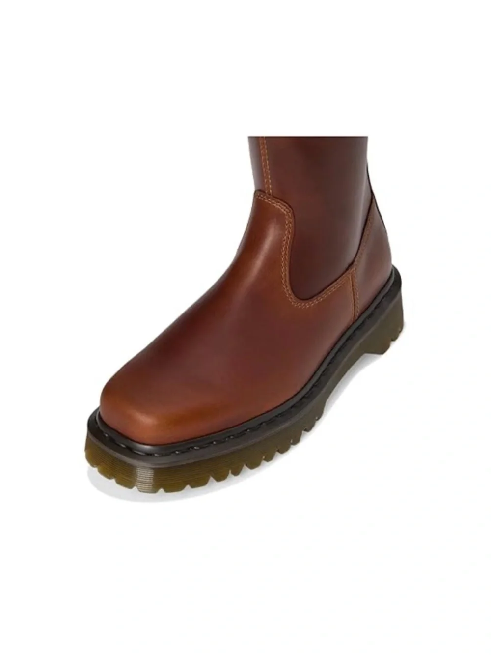 Dr. Martens Tall Leather Over-the-Knee Boots in Brown